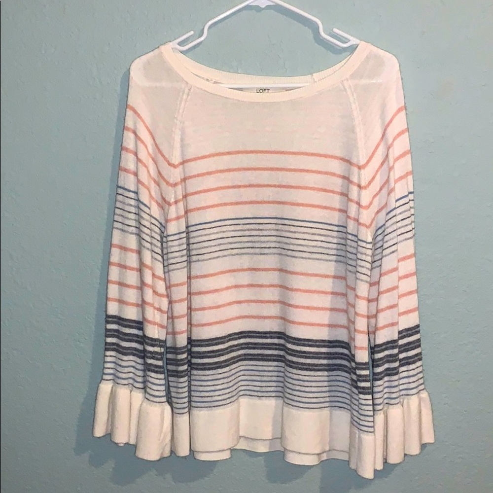 Loft striped sweater